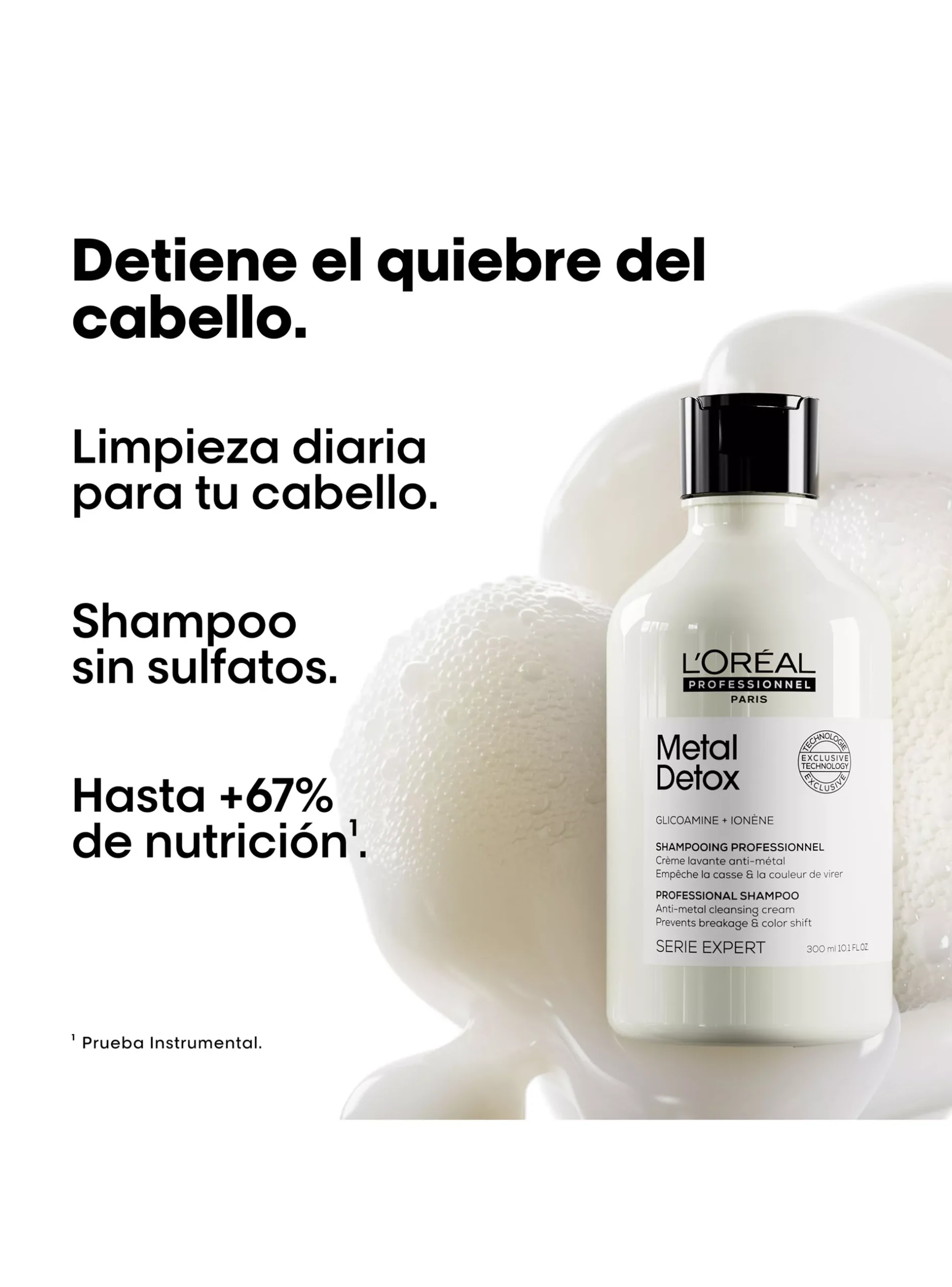 Metal detox Shampoo 300 ml caracte