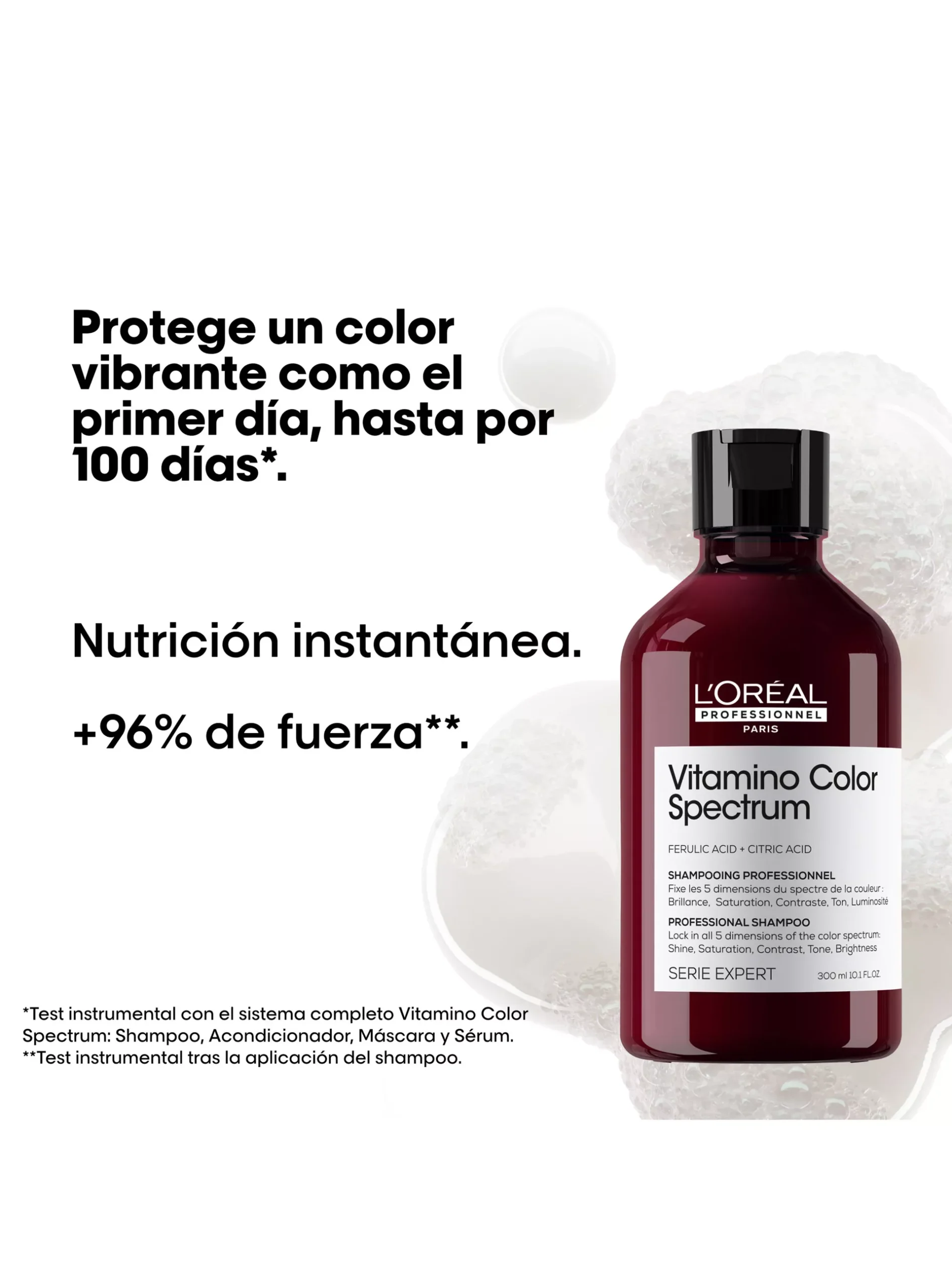 Vitamino spectrum Shampoo caracteristicas